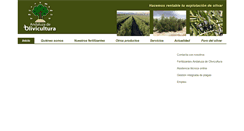 Desktop Screenshot of andaluzadeolivicultura.com