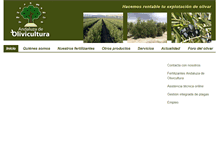 Tablet Screenshot of andaluzadeolivicultura.com